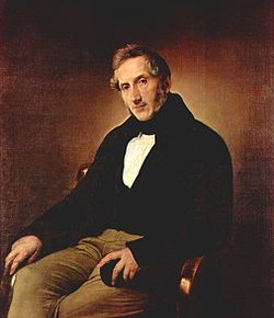 Ritratto di Alessandro Manzoni, Francesco Hayez (1841), Pinacoteca di Brera, Milano.