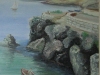 Leuca con scogli
