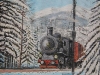 treno nella neve