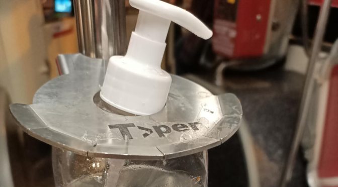 Il dispenser del gel