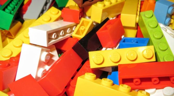 mattoncini sciolti della Lego