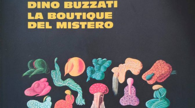 Dettaglio della copertina de "La boutique del mistero"